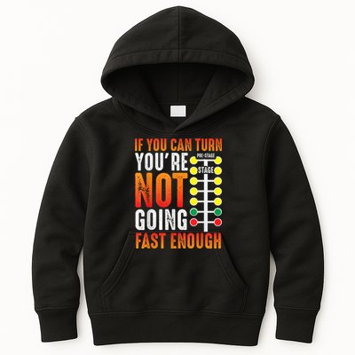 Dragster Saying Race Car Driver Skill Drag Racing Kids Hoodie