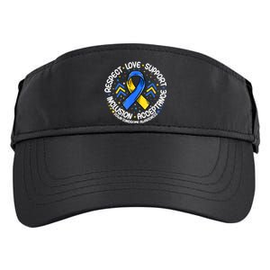 Down Syndrome Respect Support Down Syndrome Awareness Adult Drive Performance Visor