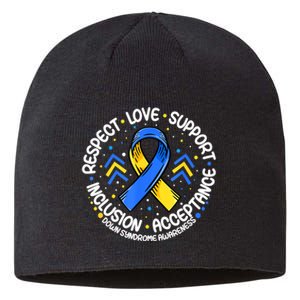 Down Syndrome Respect Support Down Syndrome Awareness Sustainable Beanie