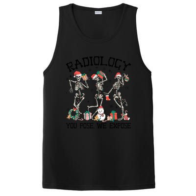 Dancing Skeleton Radiology You Pose We Expose Christmas Xmas Gift PosiCharge Competitor Tank