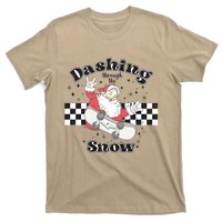 Dashing Snow Retro Christmas T-Shirt