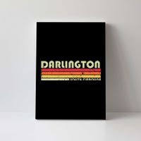 DARLINGTON SC SOUTH CAROLINA Funny City Home Root Gift Retro Canvas