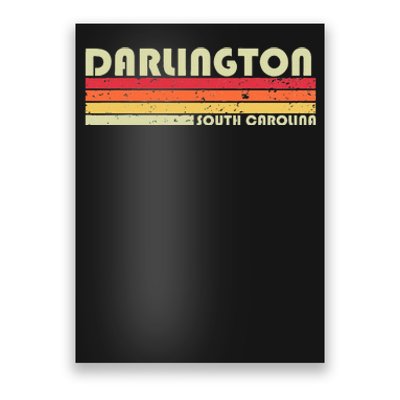 DARLINGTON SC SOUTH CAROLINA Funny City Home Root Gift Retro Poster