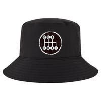 Detroit Stick Shift Design Cool Comfort Performance Bucket Hat