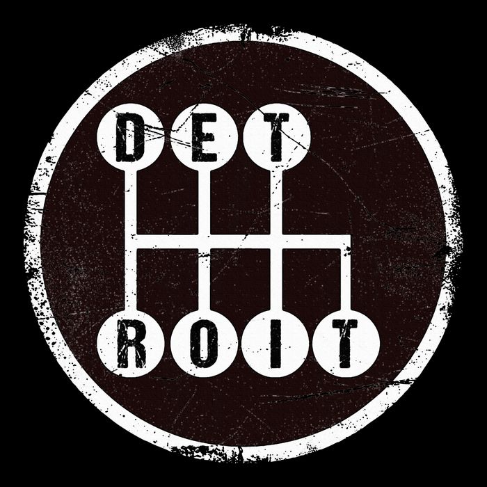 Detroit Stick Shift Design Apron