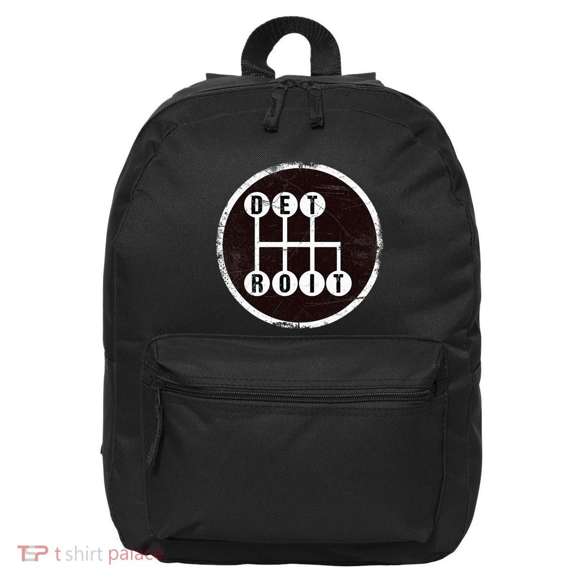 Detroit Stick Shift Design 16 in Basic Backpack