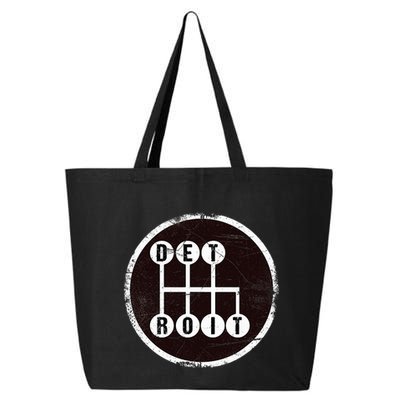 Detroit Stick Shift Design 25L Jumbo Tote