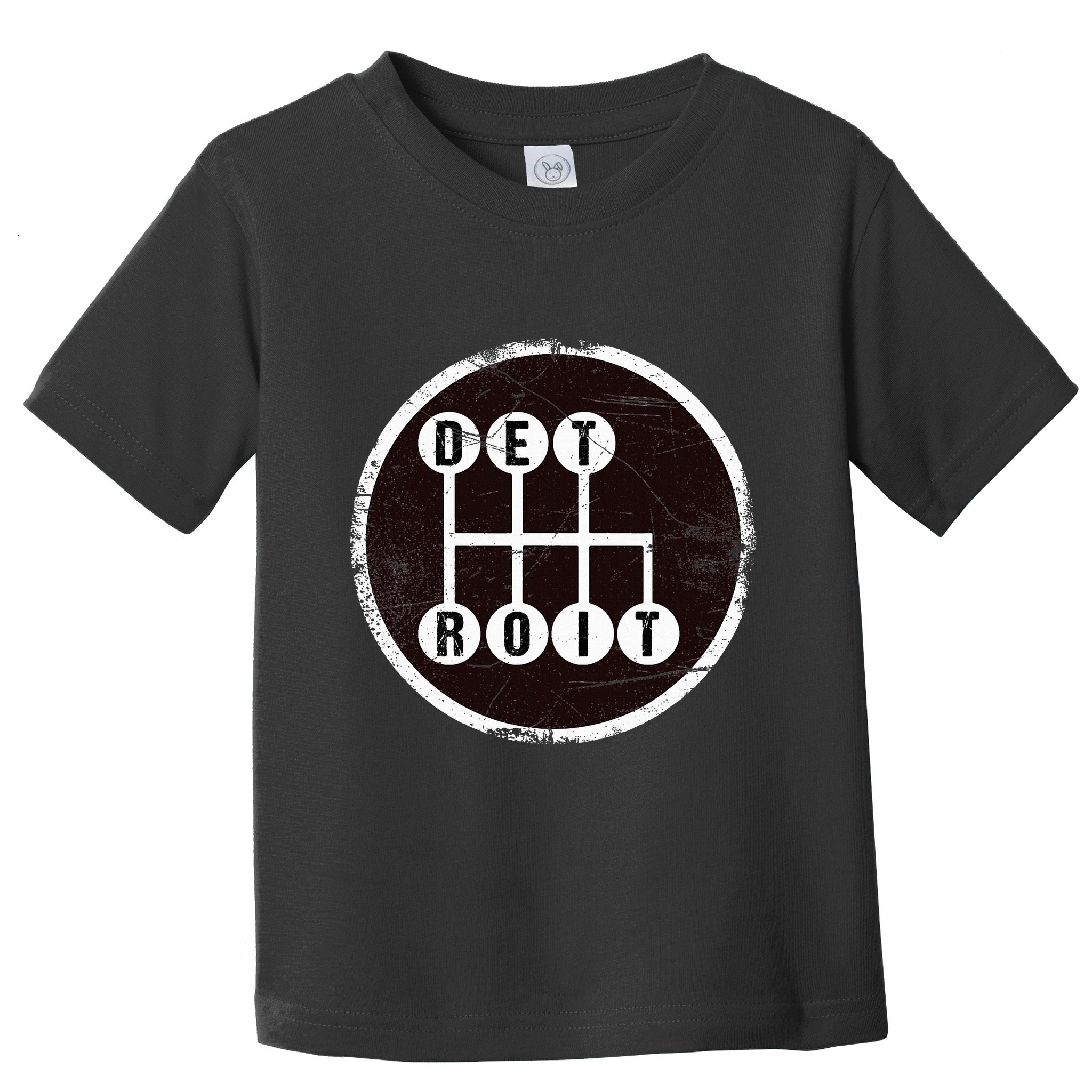 Detroit Stick Shift Design Toddler T-Shirt