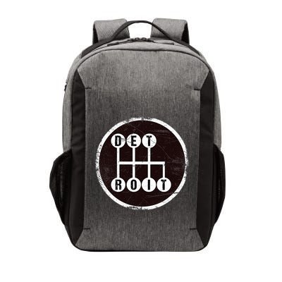 Detroit Stick Shift Design Vector Backpack