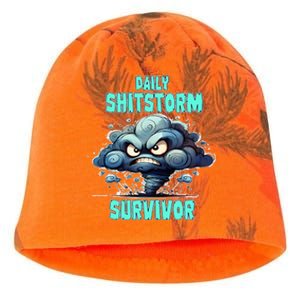 Daily Shitstorm Survivor Kati - Camo Knit Beanie