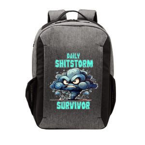 Daily Shitstorm Survivor Vector Backpack