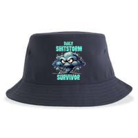 Daily Shitstorm Survivor Sustainable Bucket Hat