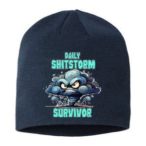 Daily Shitstorm Survivor Sustainable Beanie