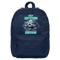 Daily Shitstorm Survivor 16 in Basic Backpack