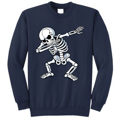 Dabbing Skeleton Spooky Dab Dancing Halloween Sweatshirt