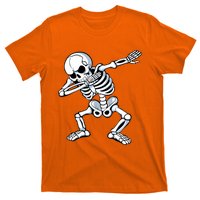 Dabbing Skeleton Spooky Dab Dancing Halloween T-Shirt