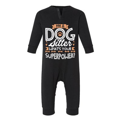 Dog Sitter Supplies Outfit Dog Walker Accessories Gift Infant Fleece One Piece