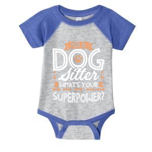 Dog Sitter Supplies Outfit Dog Walker Accessories Gift Infant Baby Jersey Bodysuit