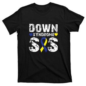 Down Syndrome Sis Family Matching For Down Syndrome Awareness Gift T-Shirt