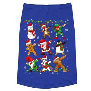 Dabbing Santa Snow Gingerbread Penguin Xmas Funny Gift Doggie Tank