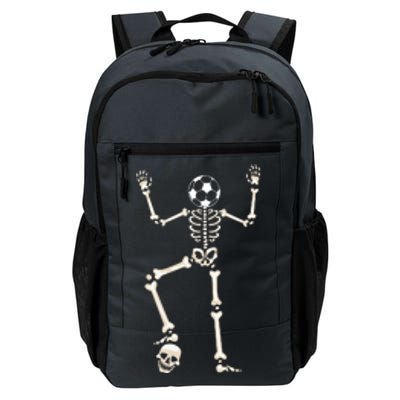 Dabbing Skeleton Soccer Halloween Daily Commute Backpack