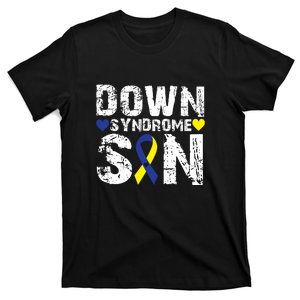 Down Syndrome Son Family Matching For Down Syndrome Awareness Gift T-Shirt