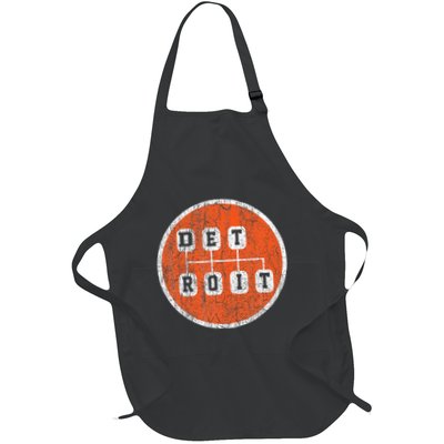 Detroit Stick Shift Detroit Full-Length Apron With Pockets