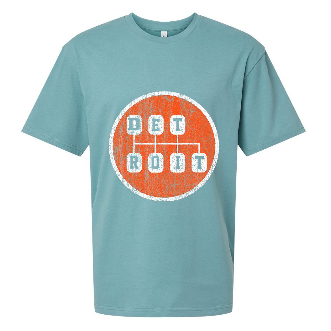Detroit Stick Shift Detroit Sueded Cloud Jersey T-Shirt