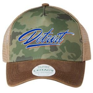 Detroit Sports Script Legacy Tie Dye Trucker Hat