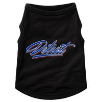 Detroit Sports Script Doggie Tank