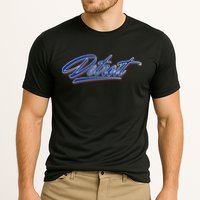 Detroit Sports Script Performance Shirt