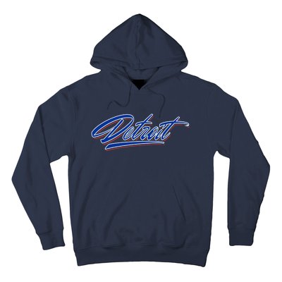 Detroit Sports Script Hoodie