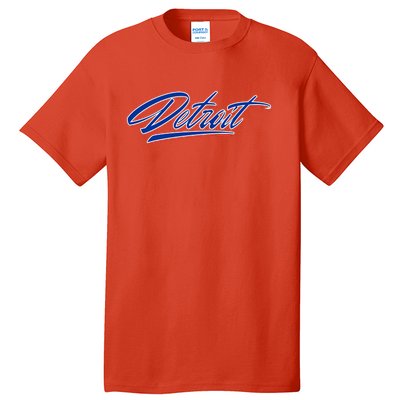 Detroit Sports Script Tall T-Shirt