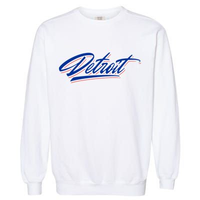 Detroit Sports Script Garment-Dyed Sweatshirt