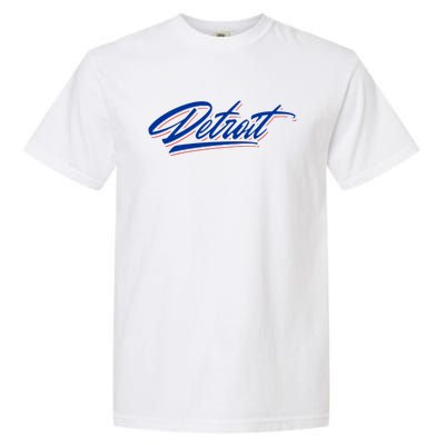 Detroit Sports Script Garment-Dyed Heavyweight T-Shirt