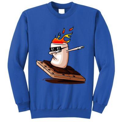 Dabbing SMores Smores Roasting Marshmallow Camping Bonfire Sweatshirt