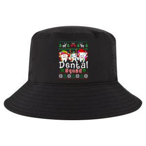 Dental Squad Santa Elf Reindeer Dentist Ugly Xmas Sweater Cute Gift Cool Comfort Performance Bucket Hat