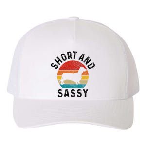 Dachshund Short & Sassy Wiener Dog Doxie Mom Funny Cute Gift Yupoong Adult 5-Panel Trucker Hat