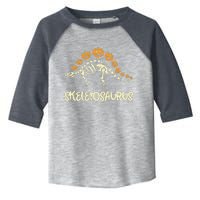 Dinosaur Skeleton Stegosaurus Halloween Boy Toddler Fine Jersey T-Shirt