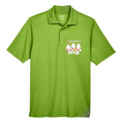 Dental Squad Spooky Dentist Team Halloween Dentistry Crew Great Gift Men's Origin Performance Pique Polo