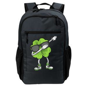 Dabbing Shamrock St Patrick's Day Shamrock Irish Boy Daily Commute Backpack