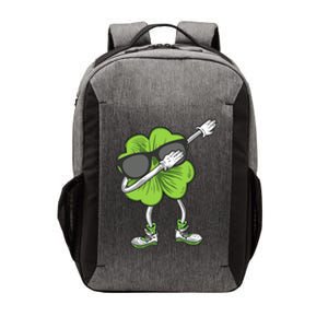 Dabbing Shamrock St Patrick's Day Shamrock Irish Boy Vector Backpack