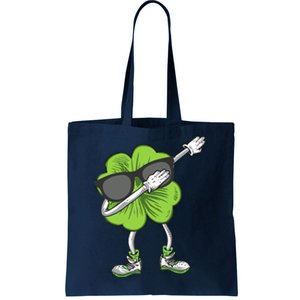 Dabbing Shamrock St Patrick's Day Shamrock Irish Boy Tote Bag