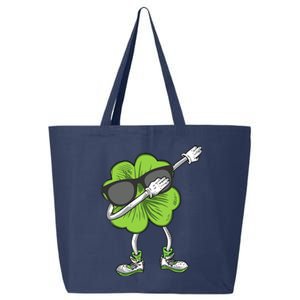 Dabbing Shamrock St Patrick's Day Shamrock Irish Boy 25L Jumbo Tote