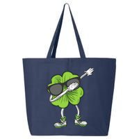 Dabbing Shamrock St Patrick's Day Shamrock Irish Boy 25L Jumbo Tote