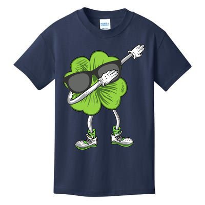 Dabbing Shamrock St Patrick's Day Shamrock Irish Boy Kids T-Shirt