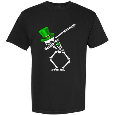 Dabbing Shamrock St Patricks Day Irish Lovers Garment-Dyed Heavyweight T-Shirt