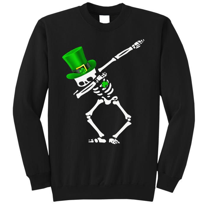 Dabbing Shamrock St Patricks Day Irish Lovers Sweatshirt