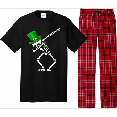 Dabbing Shamrock St Patricks Day Irish Lovers Pajama Set