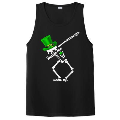 Dabbing Shamrock St Patricks Day Irish Lovers PosiCharge Competitor Tank